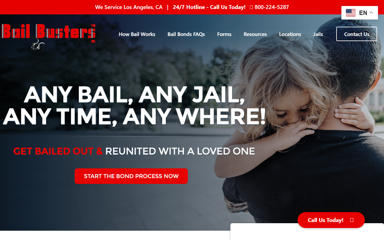 323bailbond.com screenshot