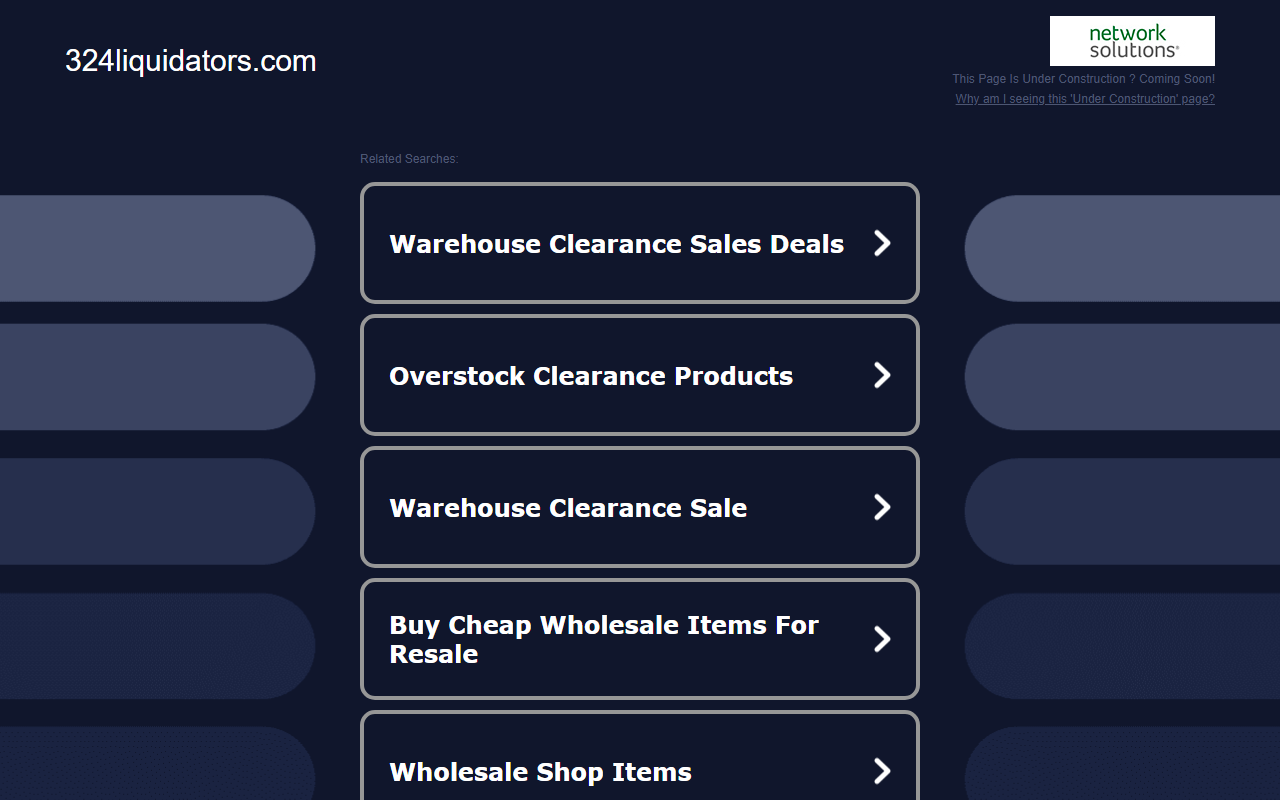 324liquidators.com screenshot