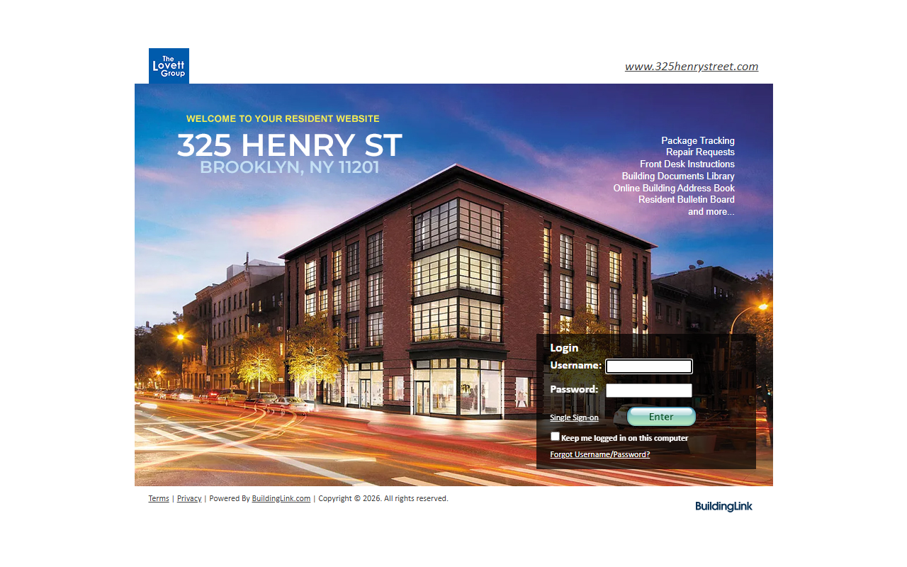 325henrystreet.com screenshot