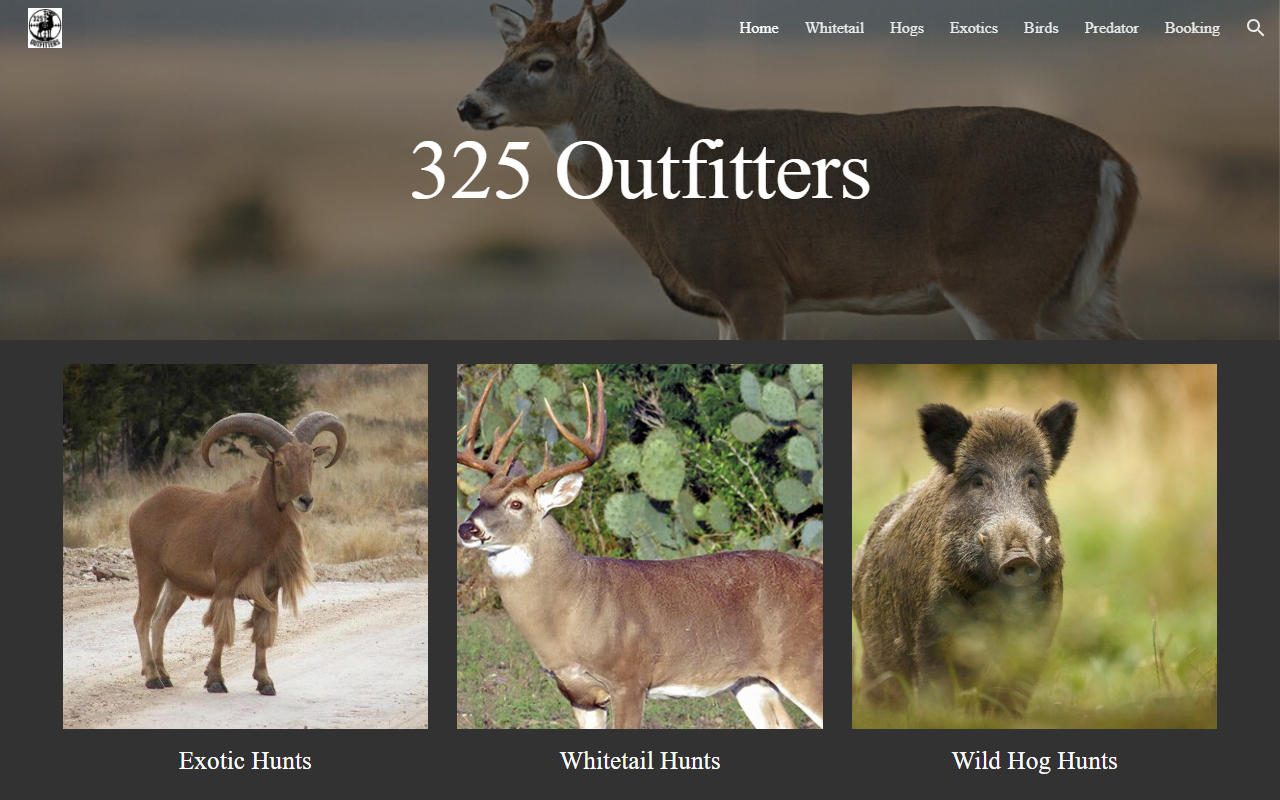 325outfitters.com screenshot