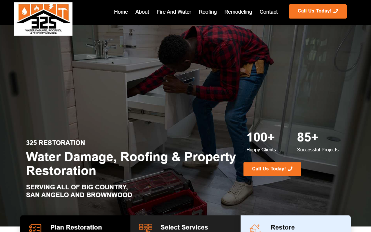 325restoration.com screenshot