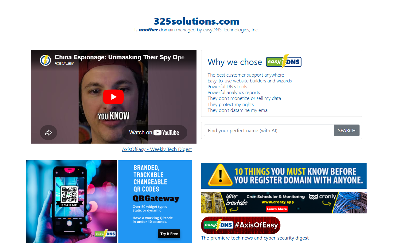 325solutions.com screenshot
