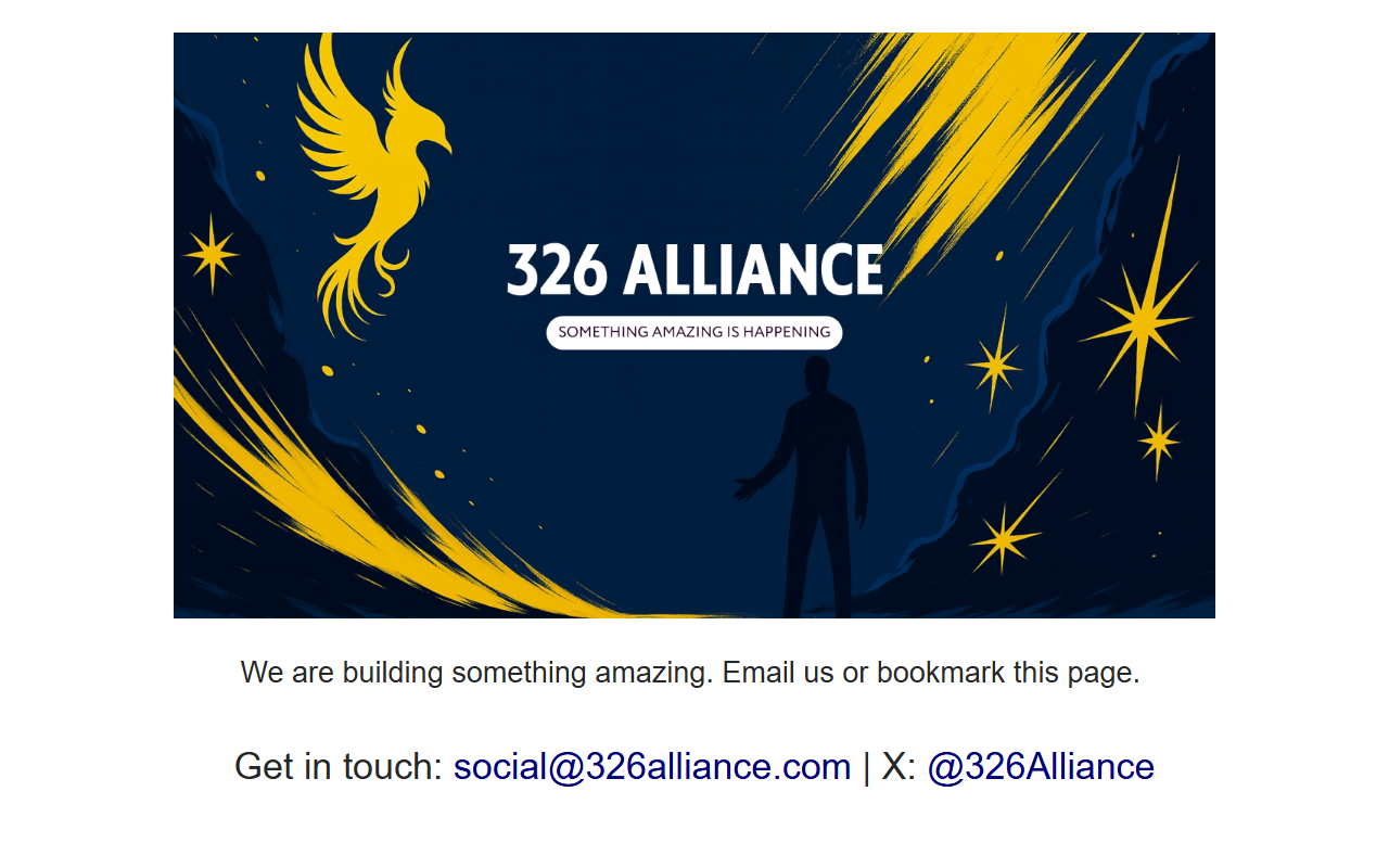 326alliance.com screenshot