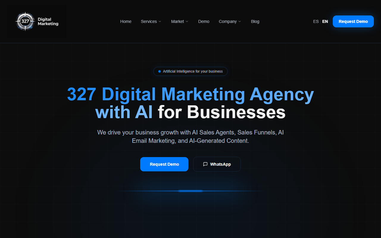 327digital.com screenshot