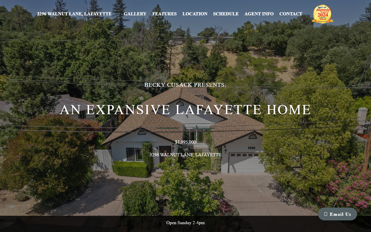 3296walnutlane.com screenshot