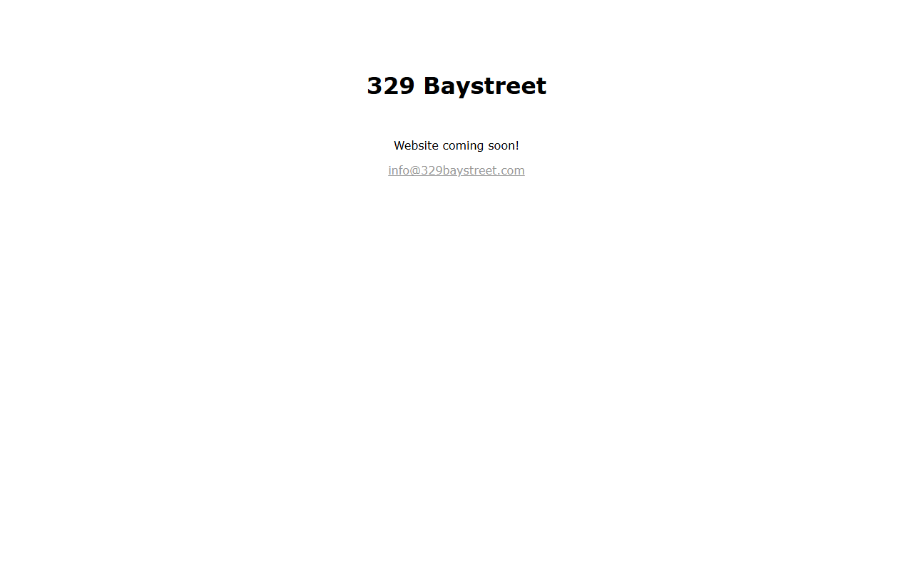 329baystreet.com screenshot