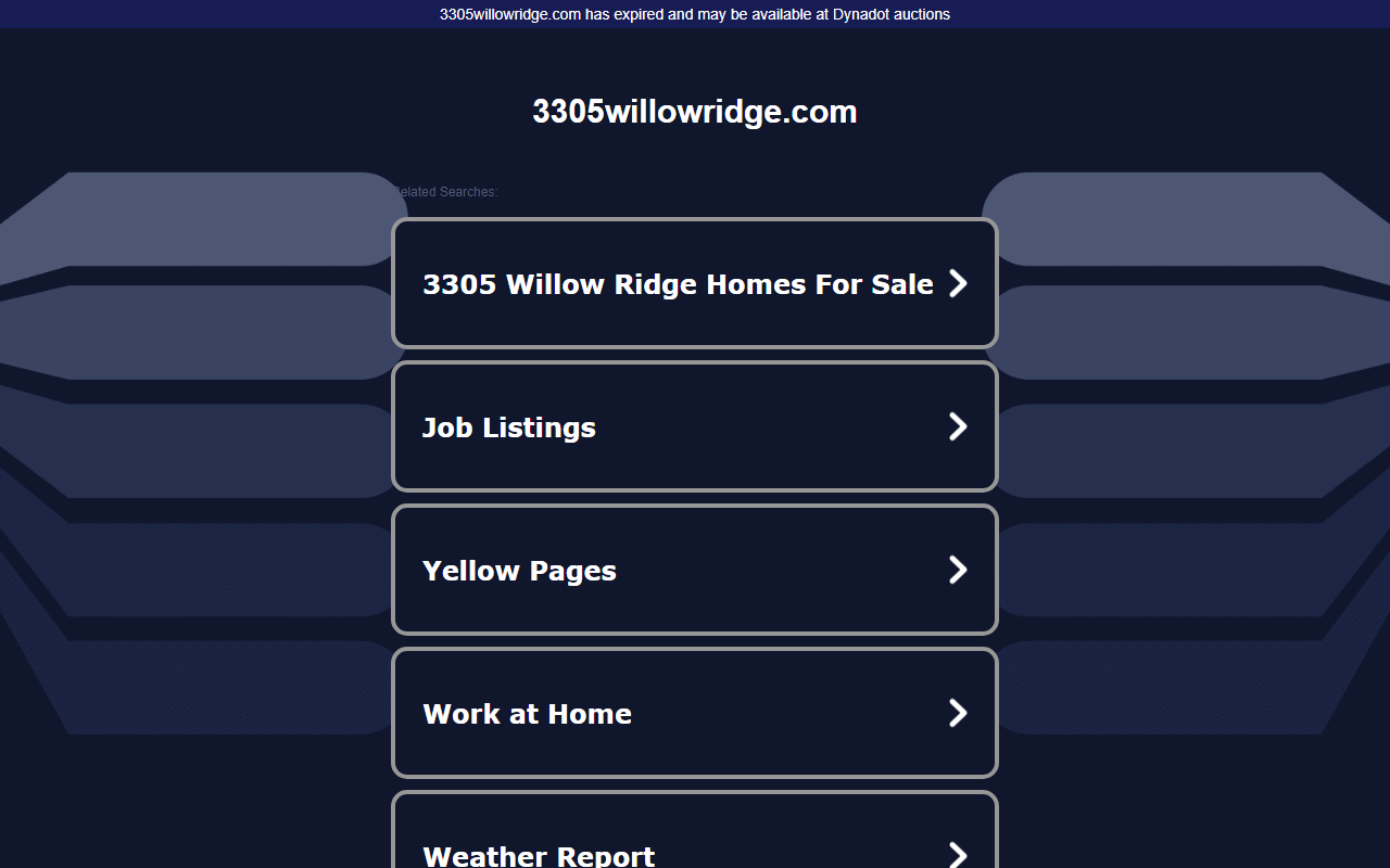 3305willowridge.com screenshot