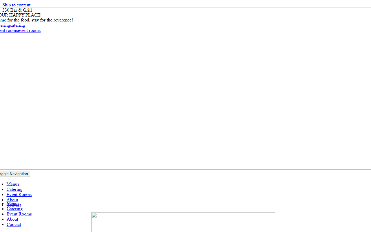 330barandgrillnh.com screenshot