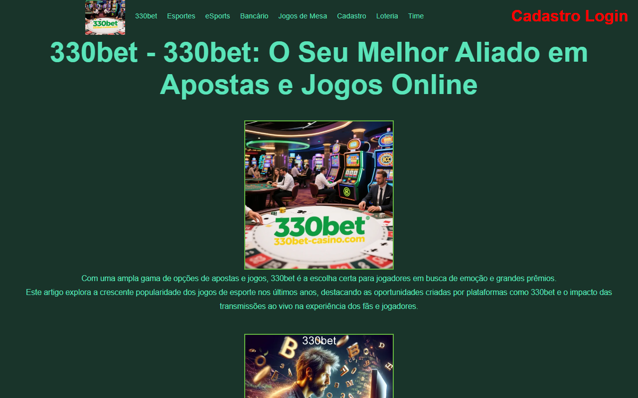 330bet-casino.com screenshot