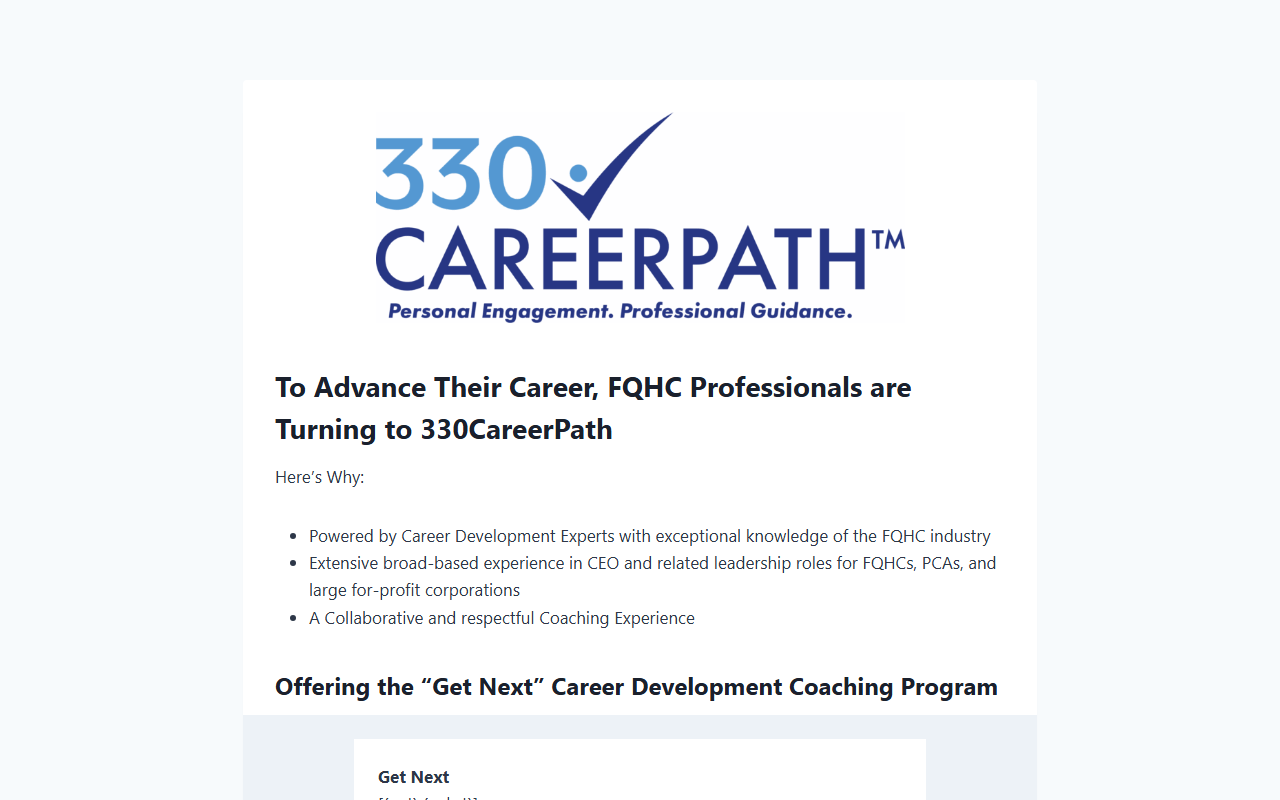 330careerpath.com screenshot