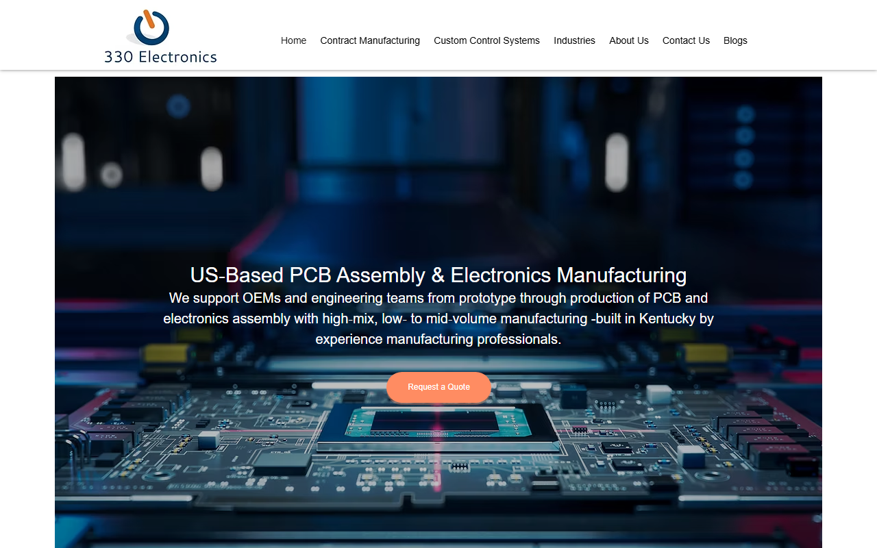 330electronics.com screenshot