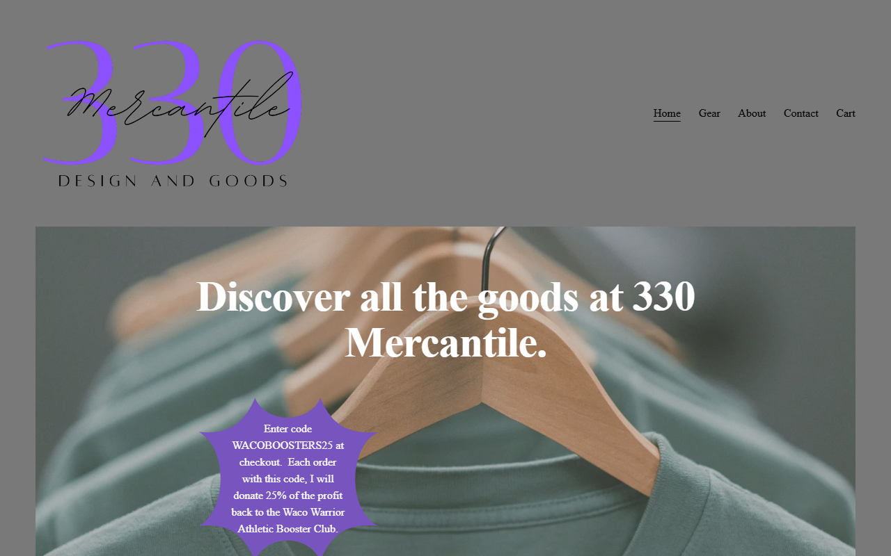 330mercantile.com screenshot