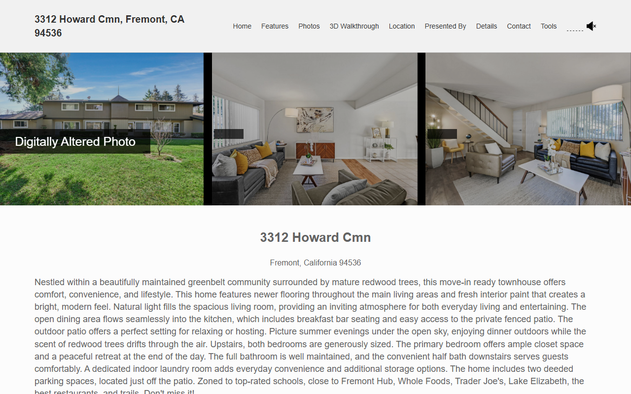 3312howard.com screenshot