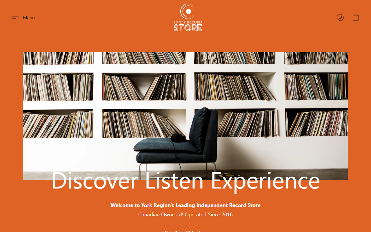 3313recordstore.com screenshot