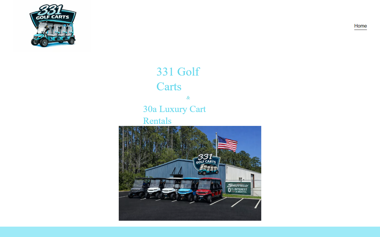 331golfcarts.com screenshot