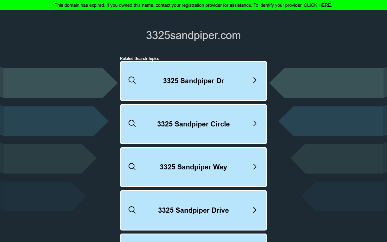 3325sandpiper.com screenshot