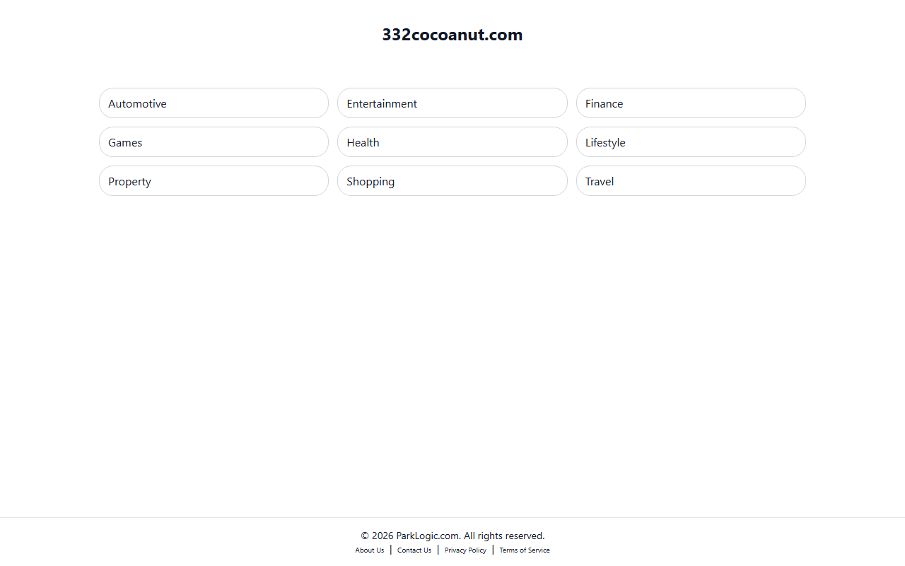 332cocoanut.com screenshot