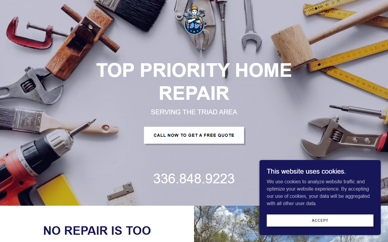 336homerepair.com screenshot