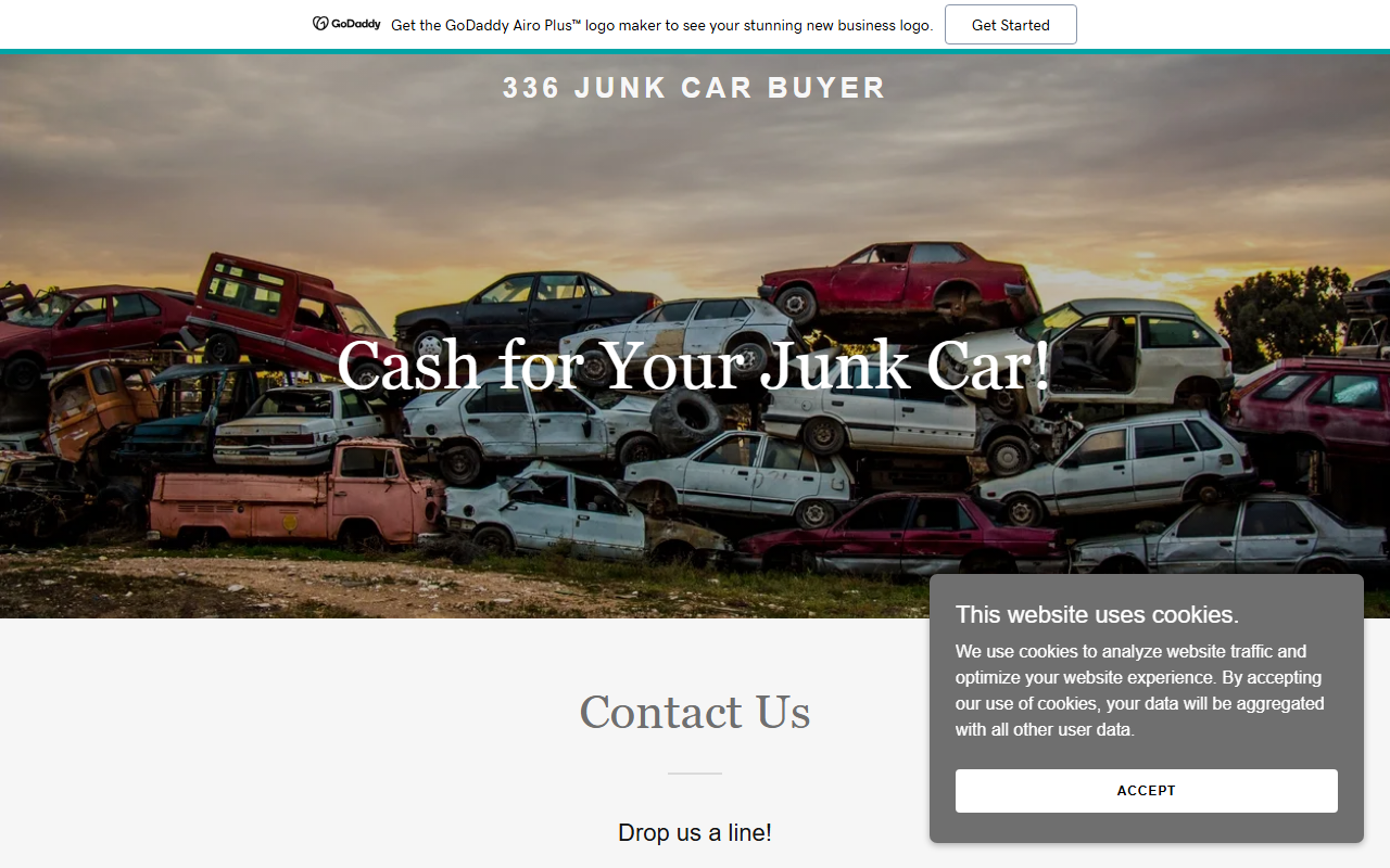 336junkcarbuyer.com screenshot