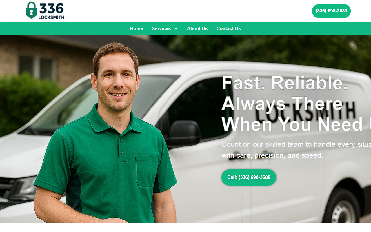 336locksmith.com screenshot
