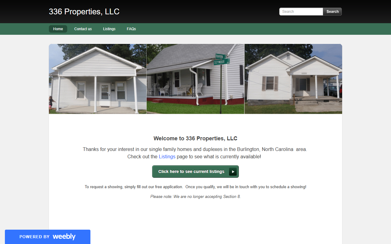 336properties.com screenshot