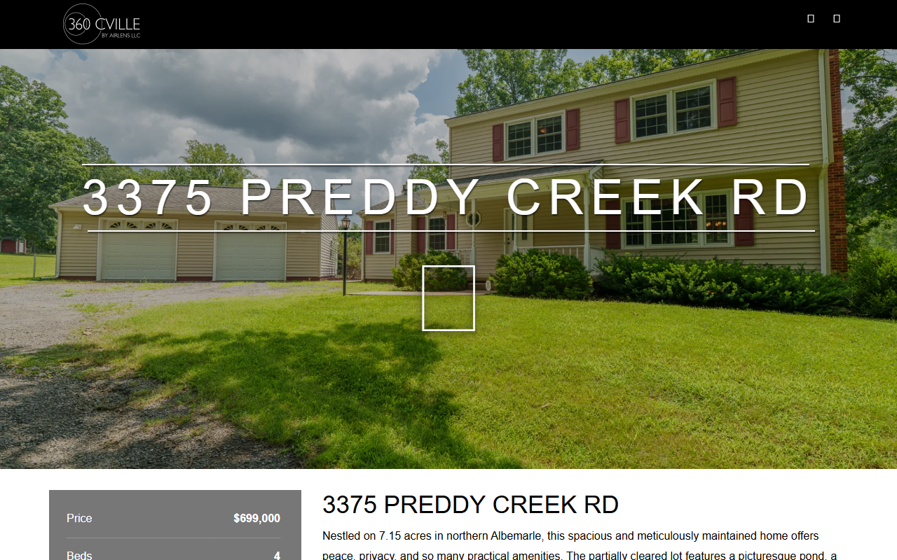 3375preddycreek.com screenshot