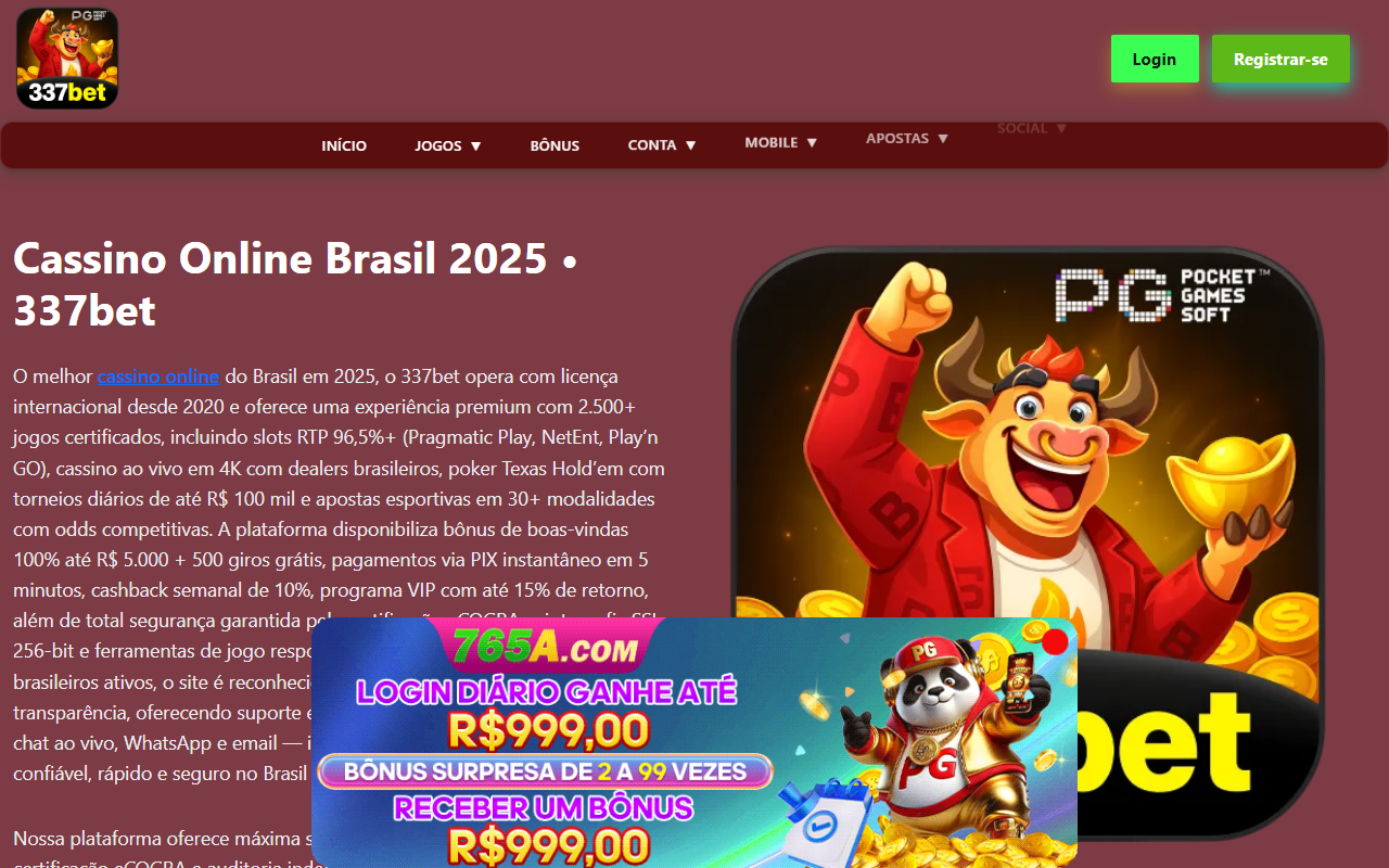 337bet-brazil.com screenshot