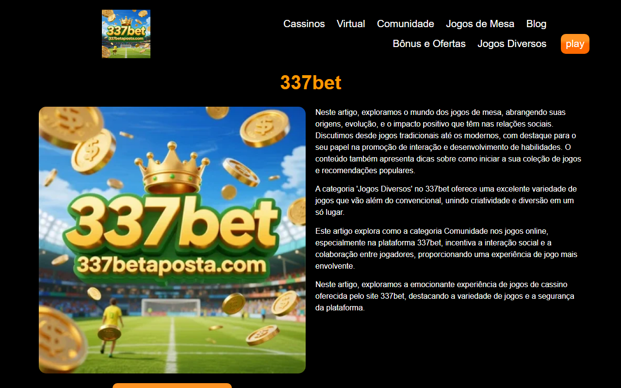 337betaposta.com screenshot