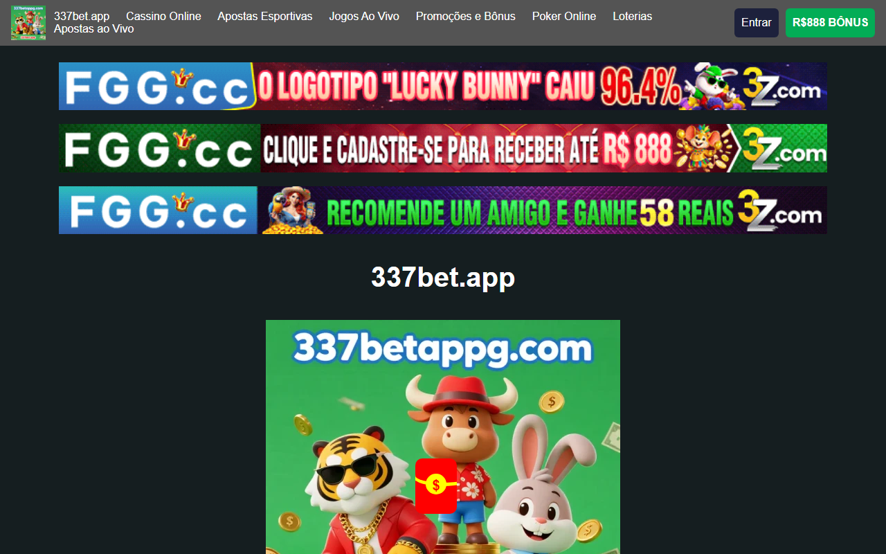 337betappg.com screenshot