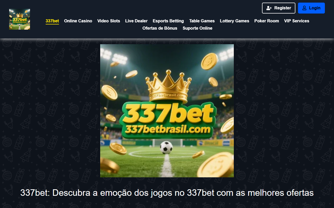 337betbrasil.com screenshot