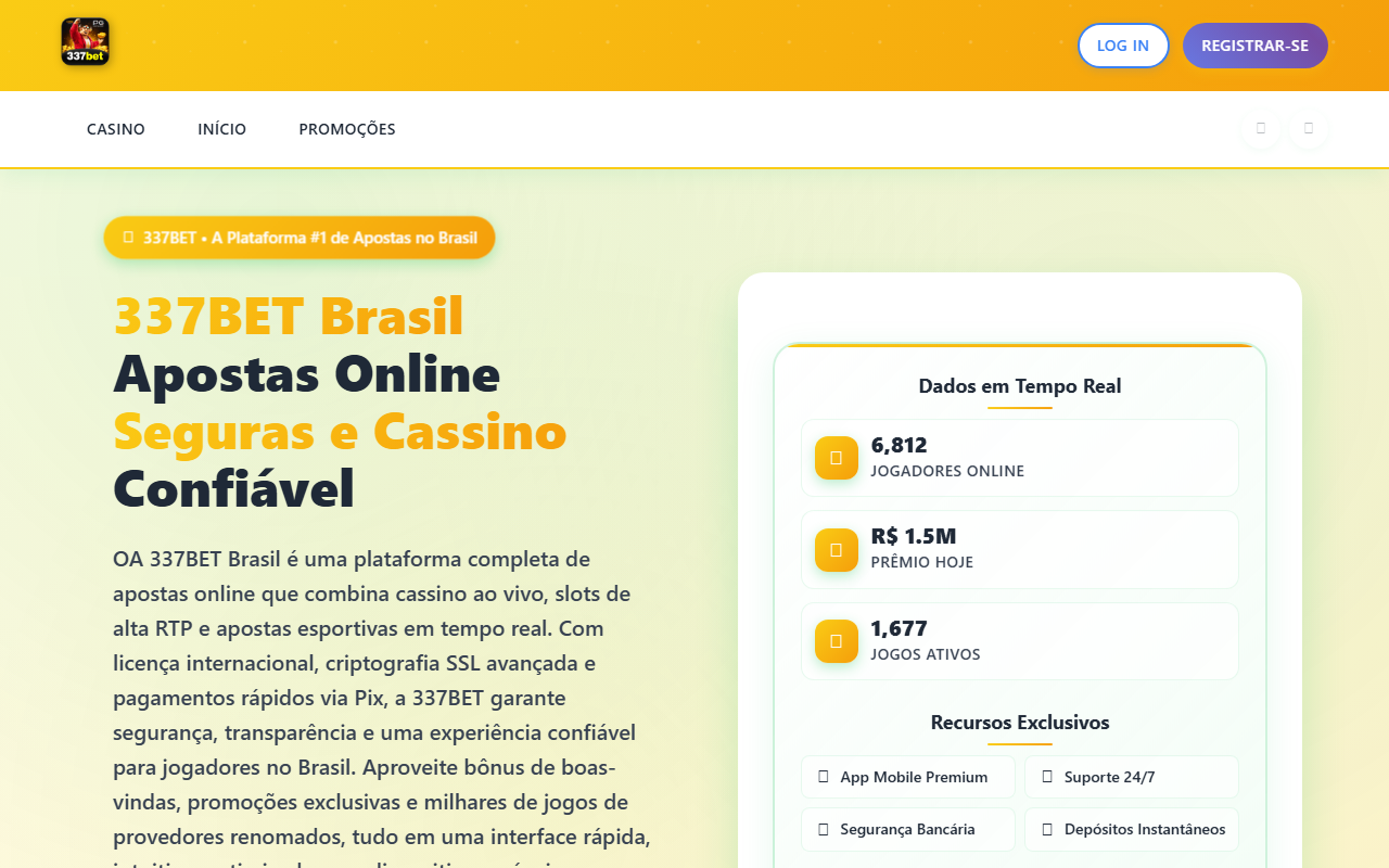337betoficial.com screenshot