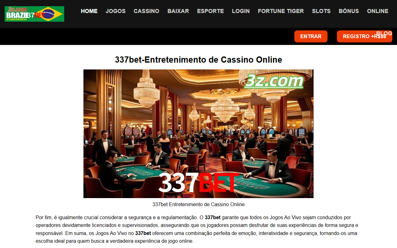337betpaga.com screenshot
