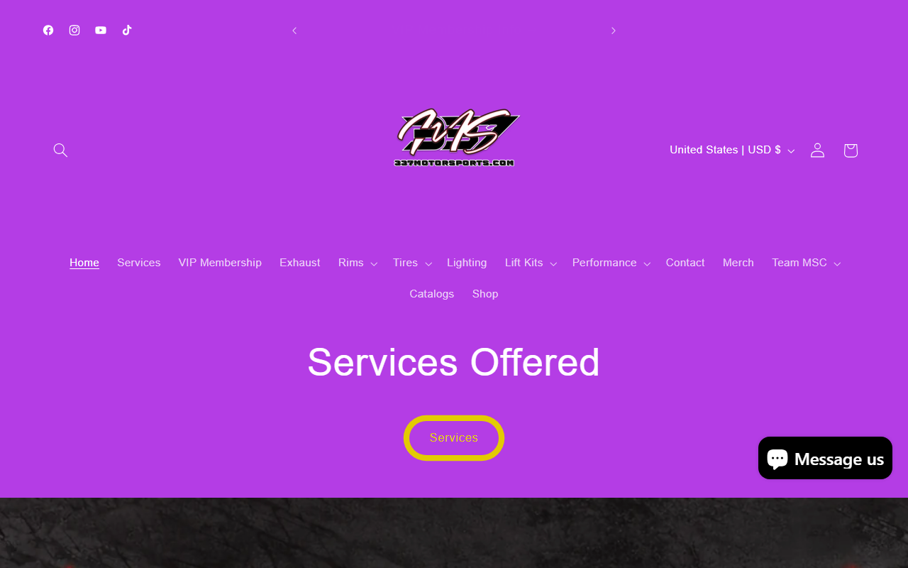 337motorsports.com screenshot