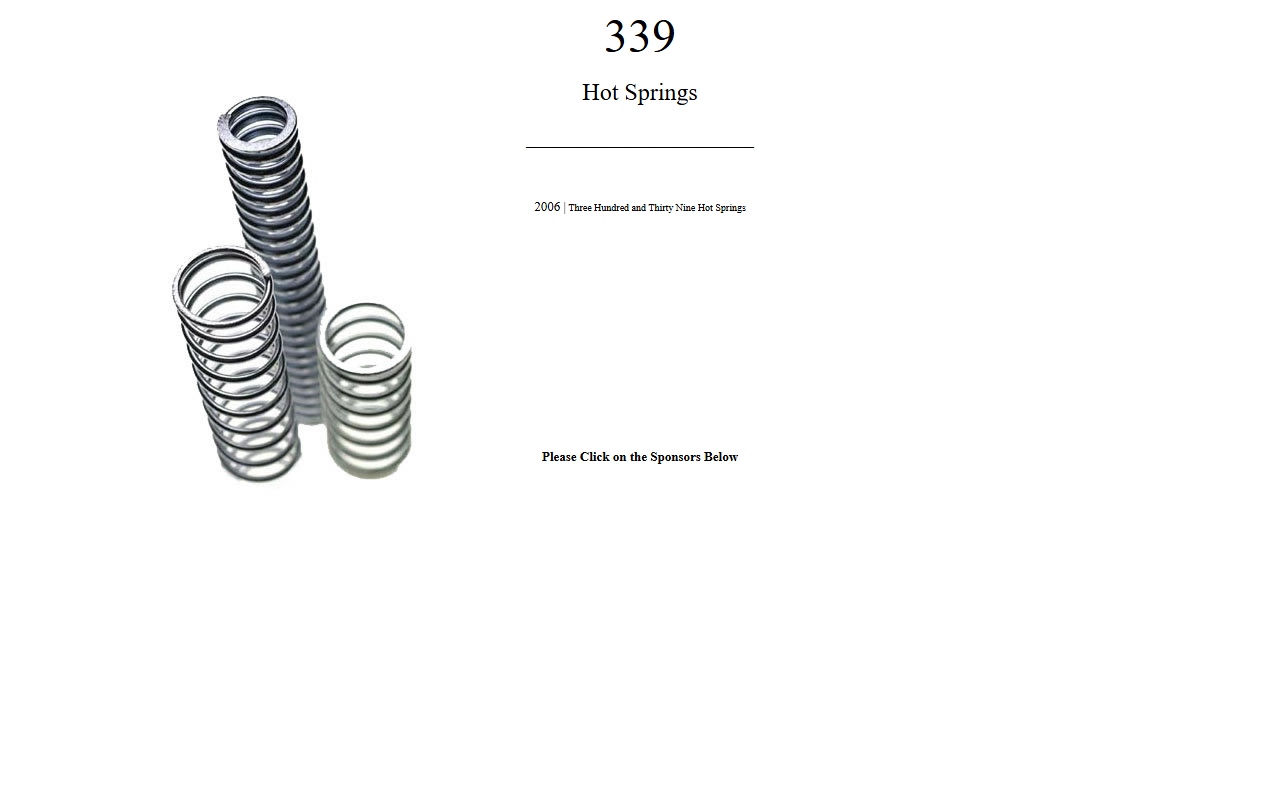 339hotsprings.com screenshot