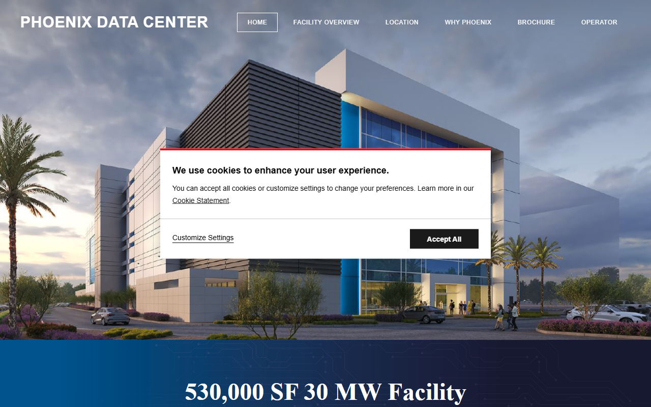 3402datacenter.com screenshot