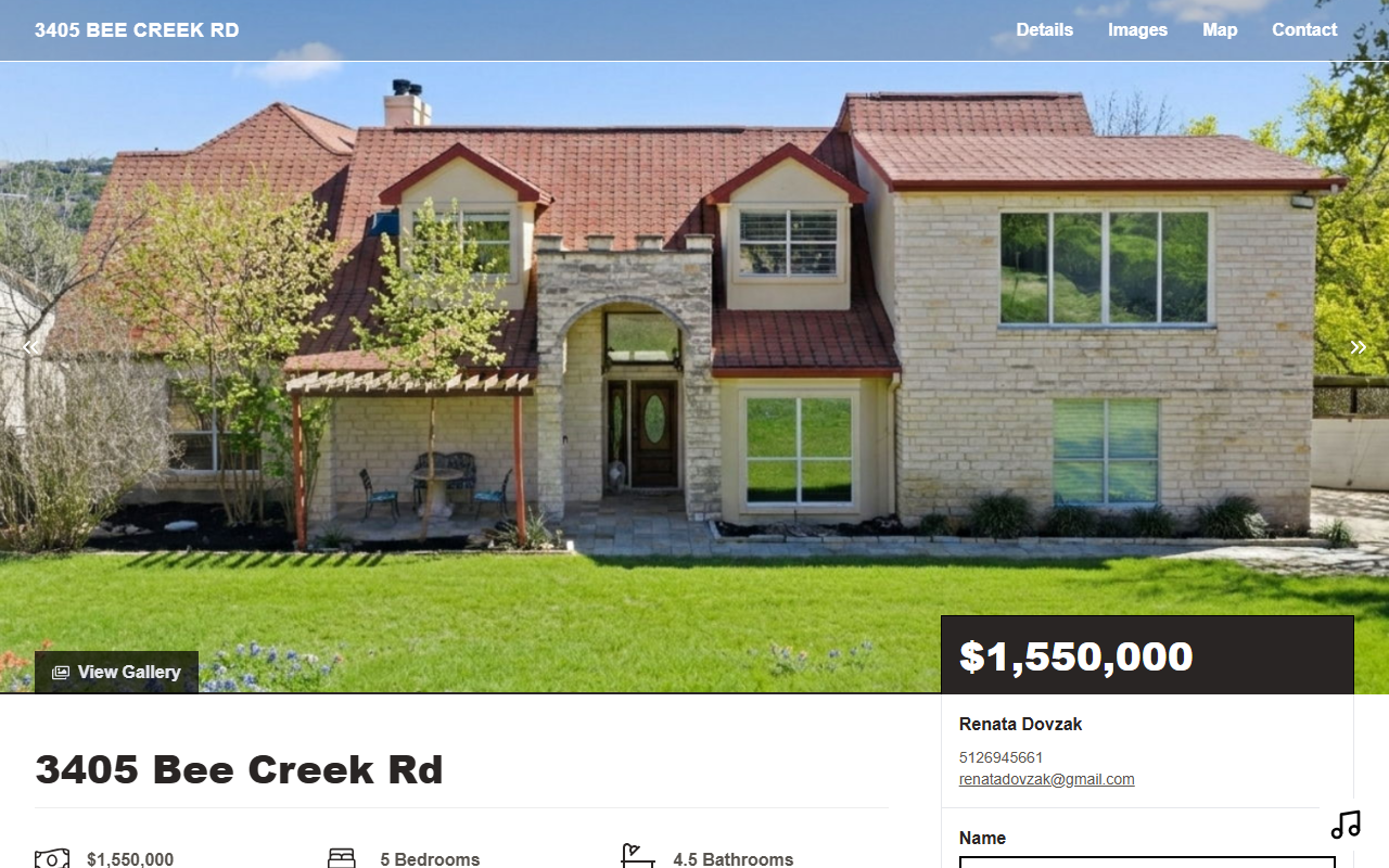 3405beecreekrd.com screenshot