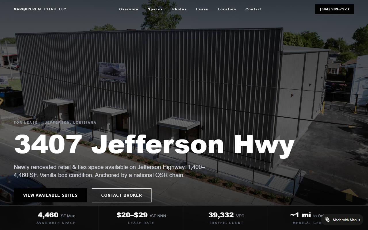 3407jefferson.com screenshot