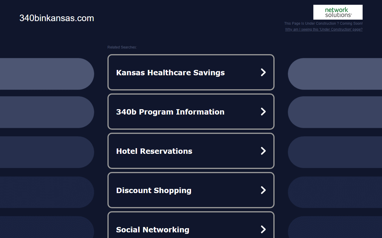 340binkansas.com screenshot