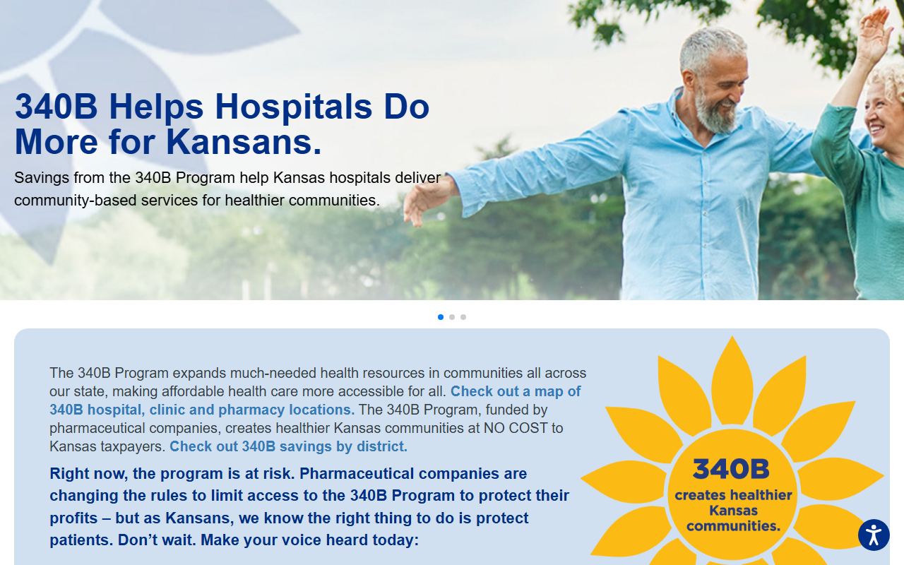 340bkansas.com screenshot