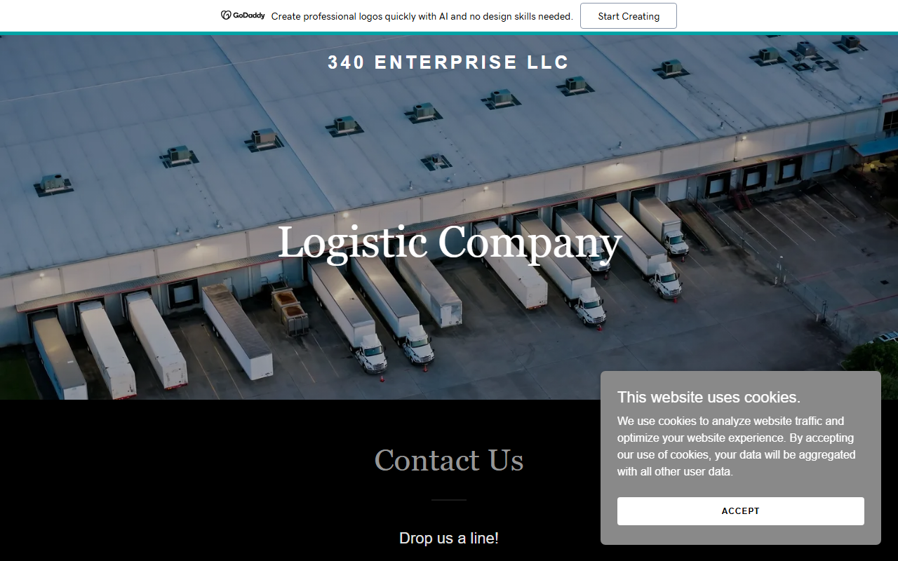 340enterprise.com screenshot