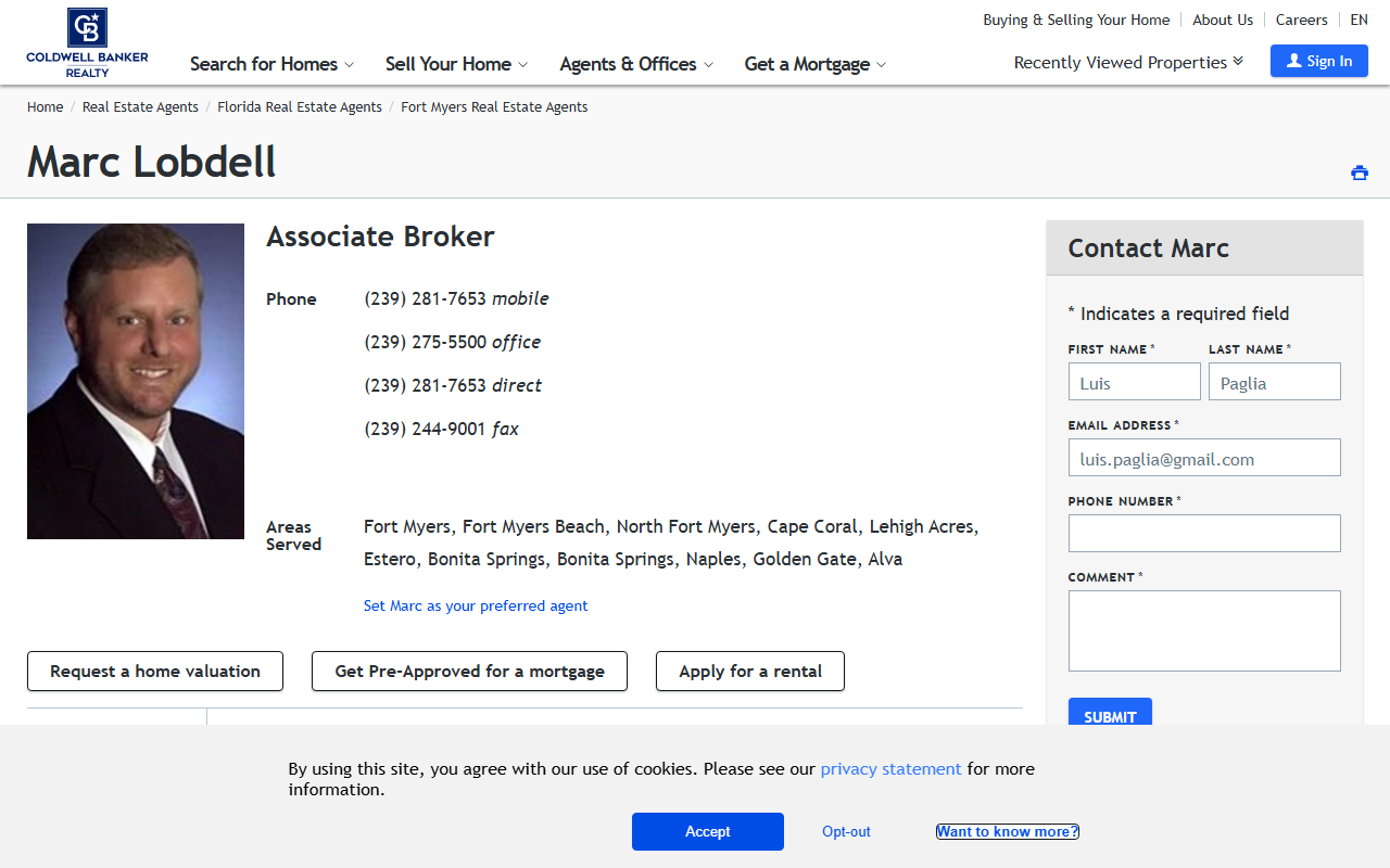 34135realestate.com screenshot