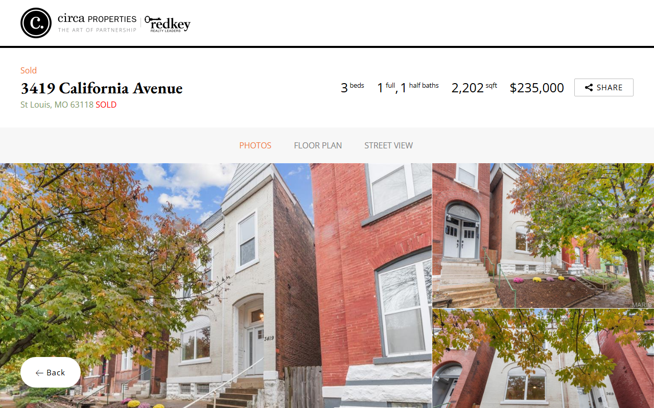 3419california.com screenshot