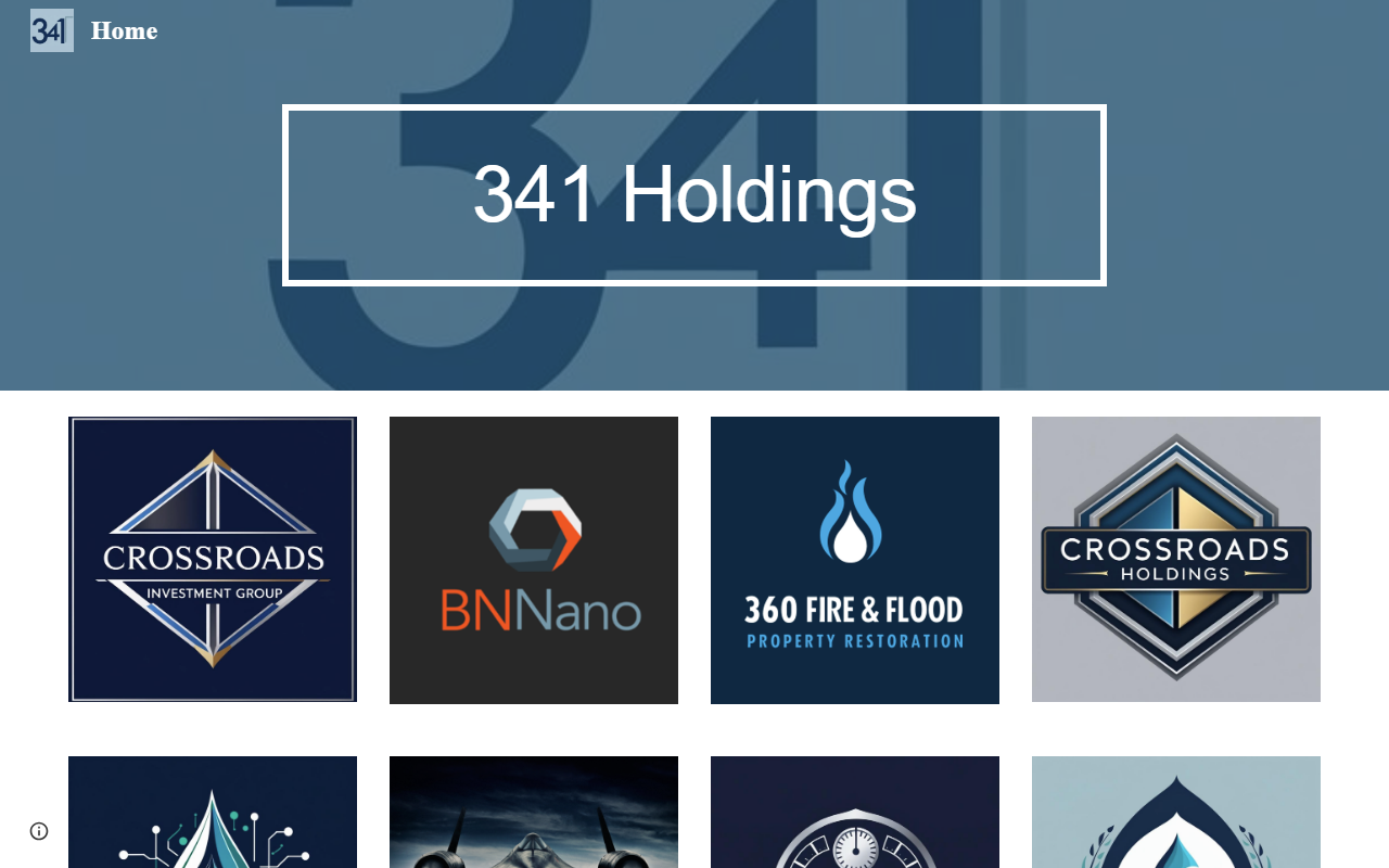 341holdings.com screenshot