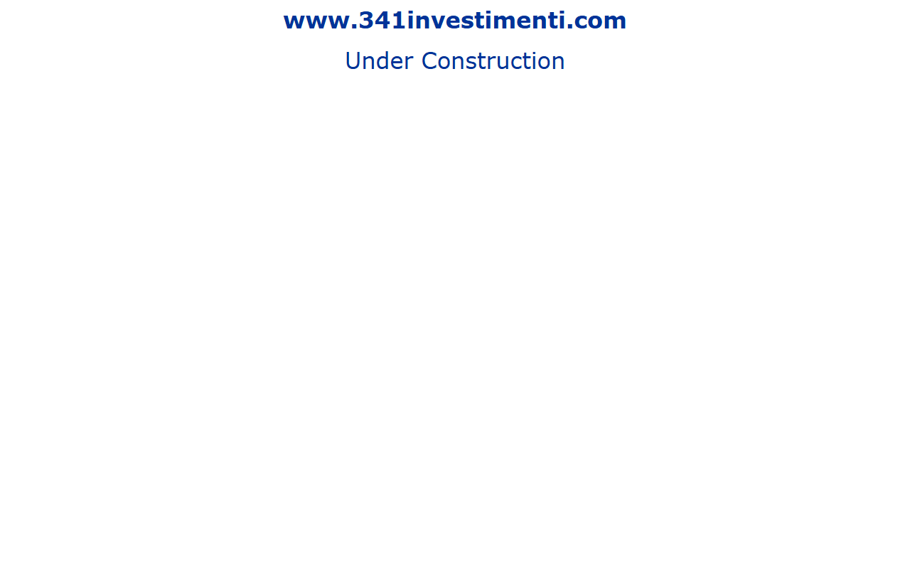 341investimenti.com screenshot