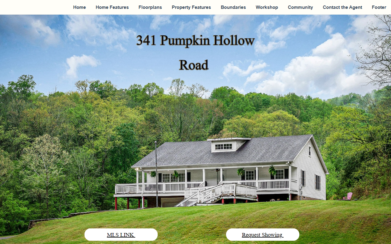 341pumpkinhollow.com screenshot