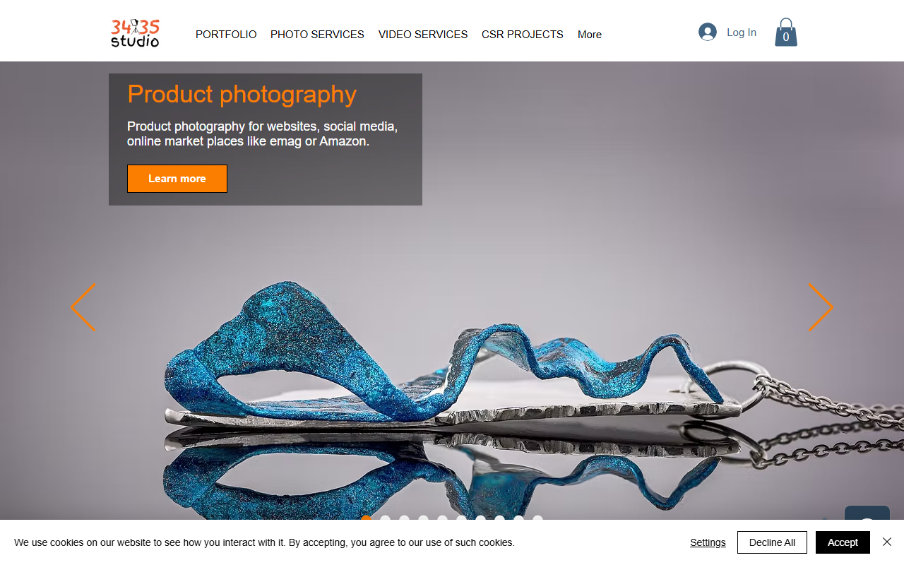 3435studio.com screenshot