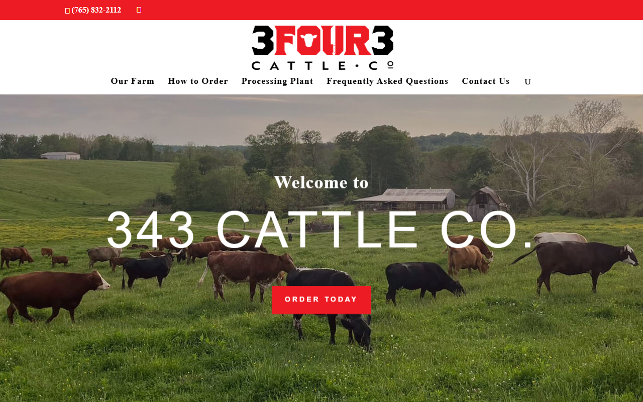 343cattleco.com screenshot