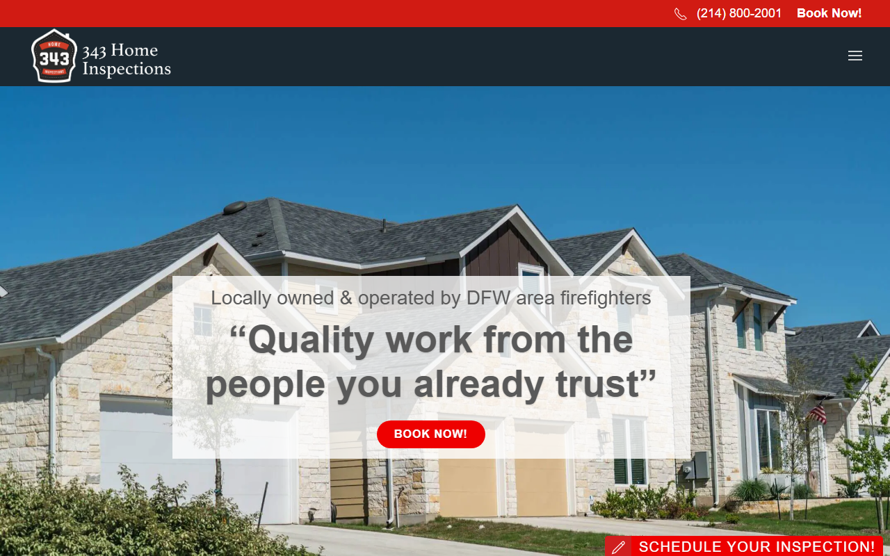 343inspections.com screenshot