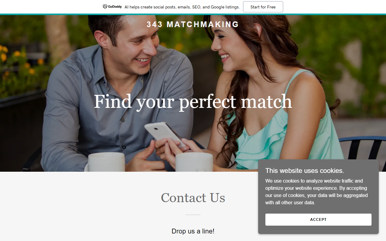 343matchmaking.com screenshot