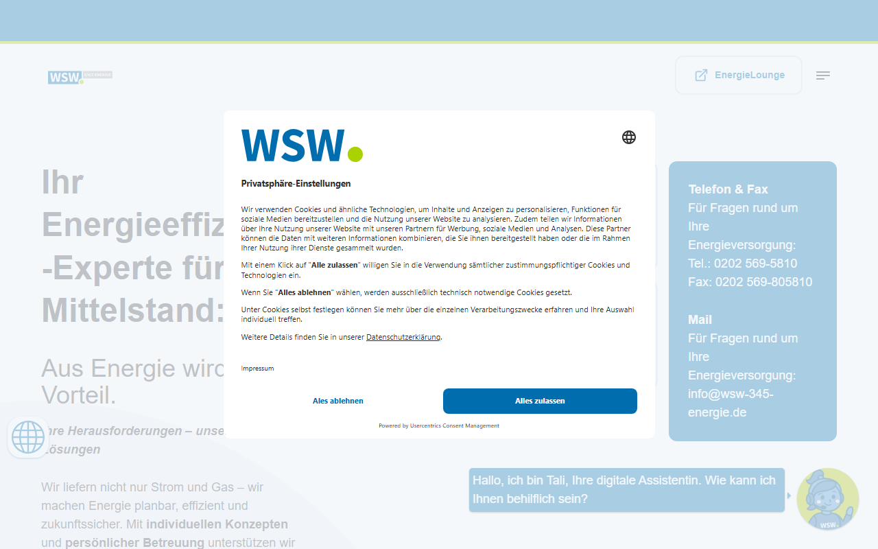 345-energie.com screenshot